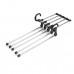 5in1 Adjustable Closet Organizer Space  Saver Trousers Pants Rack Hanger Hook