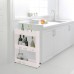 3 4 5  Tier Slim Slide Out Trolley Storage Holder Rack Organiser Kitchen Bathroom