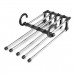 5in1 Adjustable Closet Organizer Space  Saver Trousers Pants Rack Hanger Hook