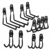 12Pcs Garage Storage Hooks   Hangers Heavy Duty Wall Mount Garage Organizer