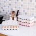 2 PCS 12  Box With Snap  On Egg Storage Box  Gray