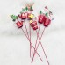 2 PCS Christmas Painted Wrought Iron Small Kettle Decorated Cuttings  Christmas Tree