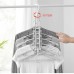 Creative Multi  layer Folding Hangers Multipurpose Clothes Hat Pants Save Space Storage Rack Wardrobe Storage Organization  Light Grey