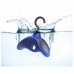 360 Degrees Rotating Solar Drying Rack Storage Artifact Clothes Hanger Clothes Dryer Bearing 5 kg  Blue