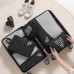 RH2203 6 In 1 Travel Portable Storage Bag Set Without Suitcase  Black