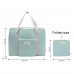 RH2202 Portable Foldable Travel Bag with Expansion Function  Cyan