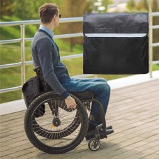 LYHSND  1 Outdoor Portable Wheelchair Hanging Storage Bags  Black