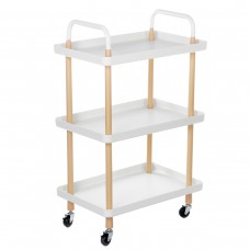 Square 3  story Nordic Movable Shelf Wrought Iron Living Room Tea Art Round Trolley Kitchen Bathroom Storage Rack