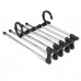 5in1 Adjustable Closet Organizer Space  Saver Trousers Pants Rack Hanger Hook