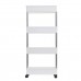 2 3 4 Layers Storage Rack Fridge Side Shelf Organizer Slim Space Saving Kitchen