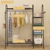 Multi  layers Floor Hanger Clothes Rack Shoes Storage Shelf Hats Wardrobe for Home Furniture